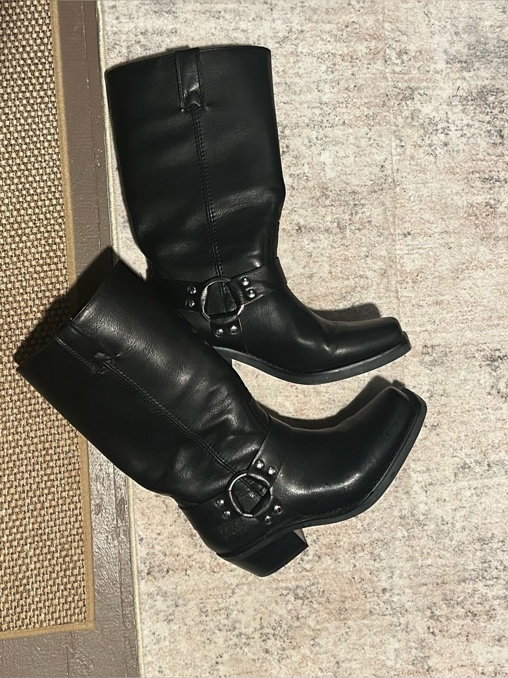 Classic Black harness Women's Boots